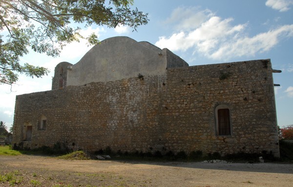 San Antonio de Padua, apse - Uci, Yucatán