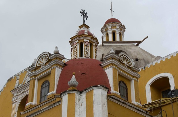 San Agustín, Capilla de la Guadalupe, dome & lantern - San Agustín
