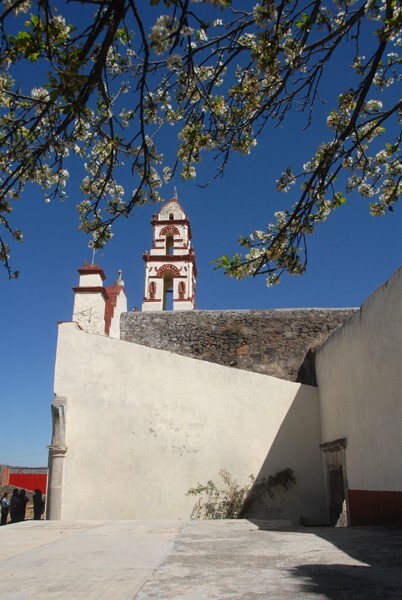 San Felipe Apóstol, ex-portería & bell-tower - San Felipe Sultepec, Tlaxcala