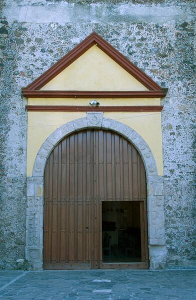 Porciúncula door - Santiago el Mayor