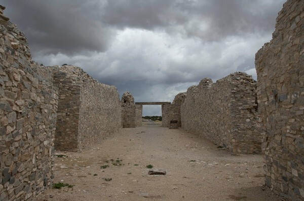 San Buenaventura, nave - Gran Quivira, New Mexico