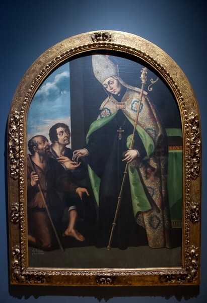 Antonio Rodríguez, St. Thomas of Villanueva (1668) - Museo Nacional de Arte