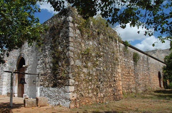 Church name unknown - Ekpedz, Yucatán