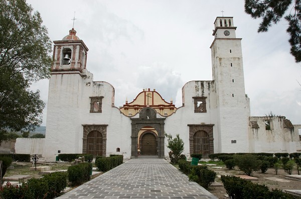 La Magdalena, façade & bell-towers - Quecholac, Puebla