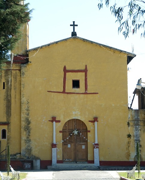 Mamalhuazuca, México, Santiago, façade - México