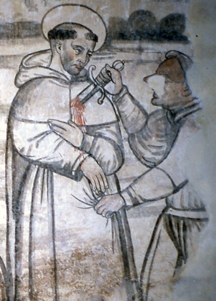 Santo Domingo, anteportería mural - Izúcar de Matamoros, Puebla