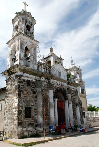 San Blás, Nyarit, San Blás, façade & bell-tower - Nyarit