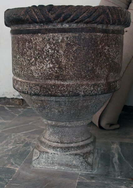 La Concepción de Nuestra Señora, baptismal font - Otumba, México