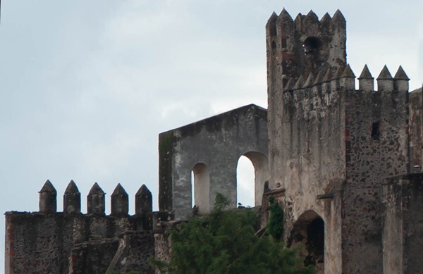 Convento crenellation - Atotonilco el Grande, Hidalgo