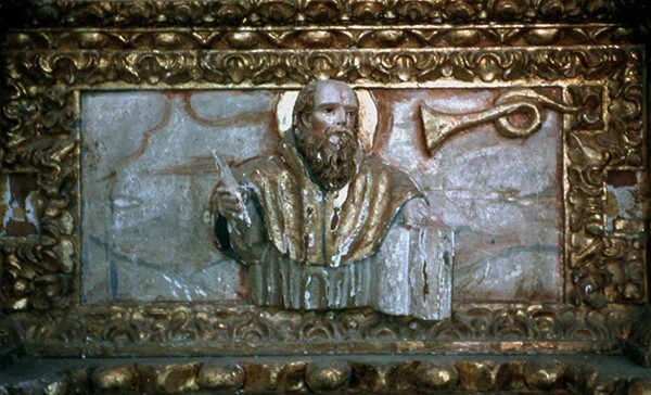 Altar predella - Santa Mónica