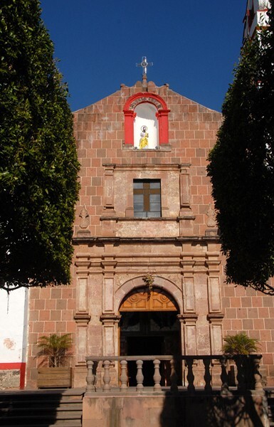 San Mateo, façade - Irimbo, Michoacán