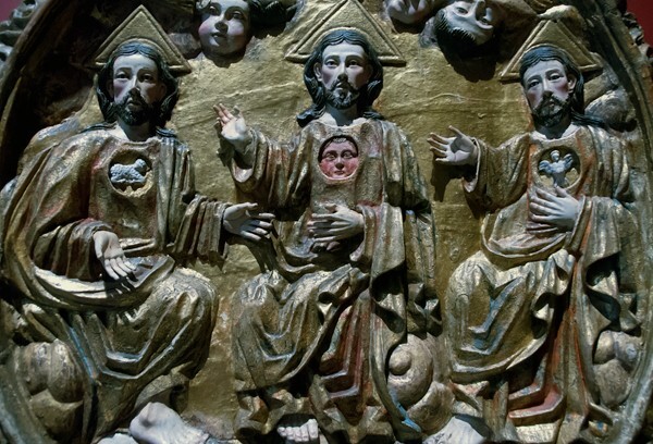 Trinity, detail - Museo de Arte Barroco