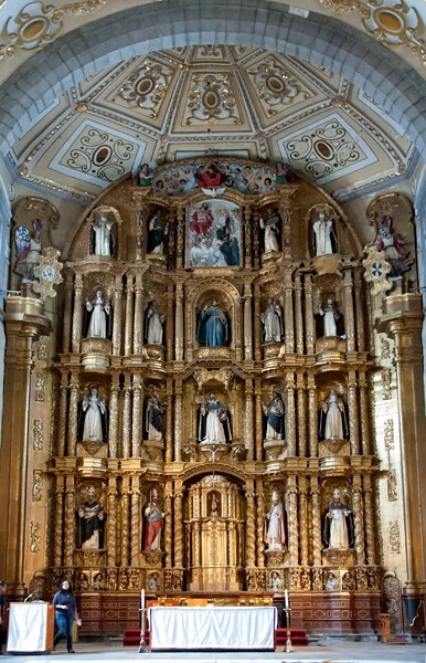 High altar - Santo Domingo