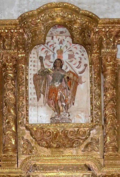 Nave Los Arcángeles altar, St. Uriel - Nave, altars, choir, baptistry, pulpit