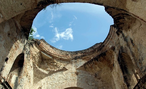 San Sebastián, cupola - Chiapa de Corzo, Chiapas