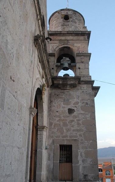 Hacienda Santa Rita de Cascia, chapel bell-tower - Santa Rita, Michoacán