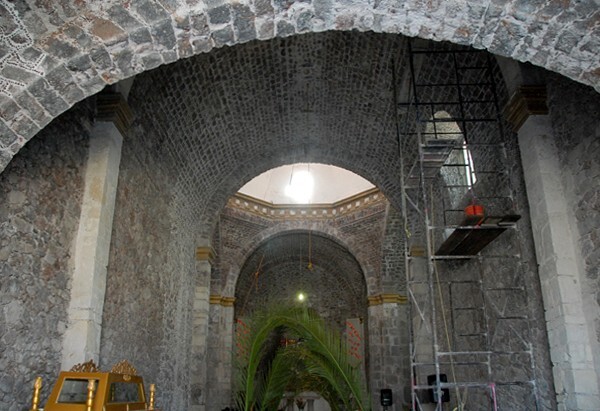 San Gabriel Arcángel, nave - San Gabriel Azteca, Hidalgo