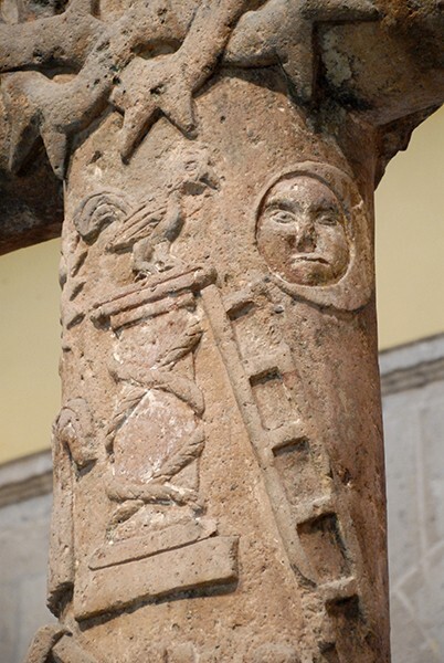 Front & side, shaft details - Basilica Museum, Guadalupe Cross