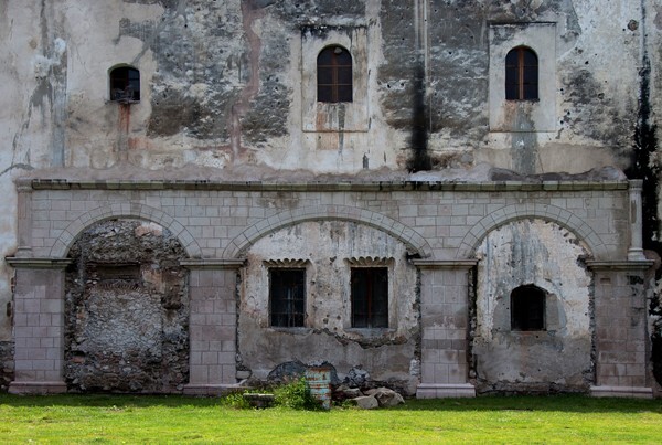 Capilla abierta (walled-up) - San Agustín
