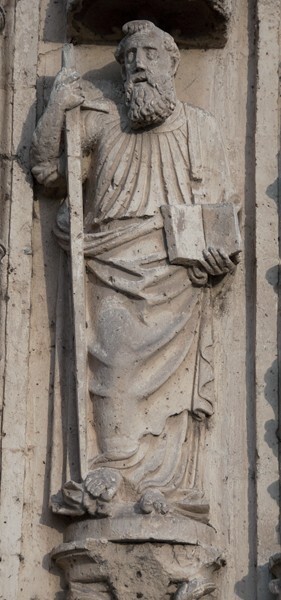 Façade portal, St. Paul (right) - San Pablo, façade, portería & convento