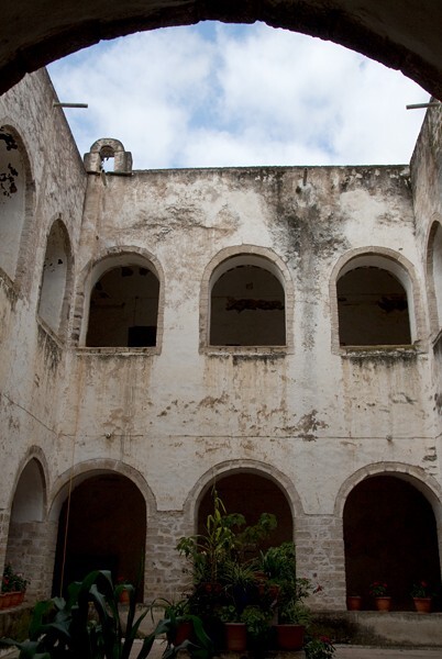 San Miguel Arcángel, cloister - Acatlán, Hidalgo