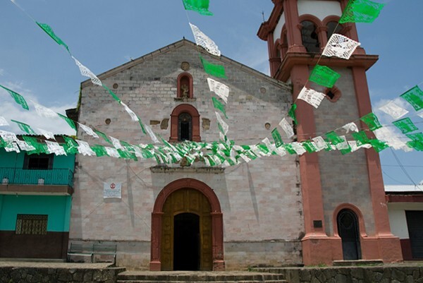 Façade & bell-tower - San Angel