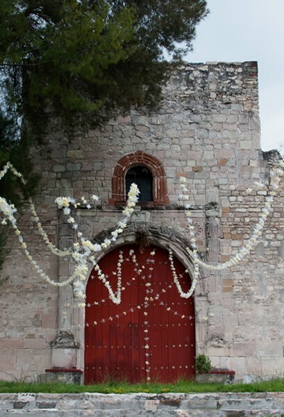 San Juan Bautista, façade portal - San Juan Teposcolula, Oaxaca