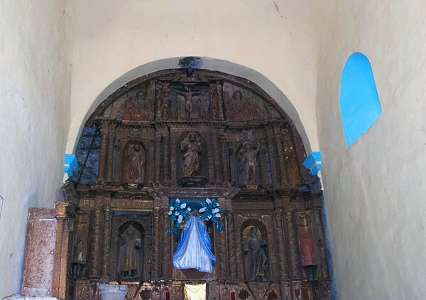 La Asunción, high altar - Pazulco, Morelos