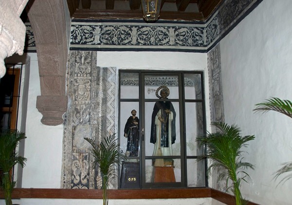 Lower cloister walk testera - Corpus Cristi