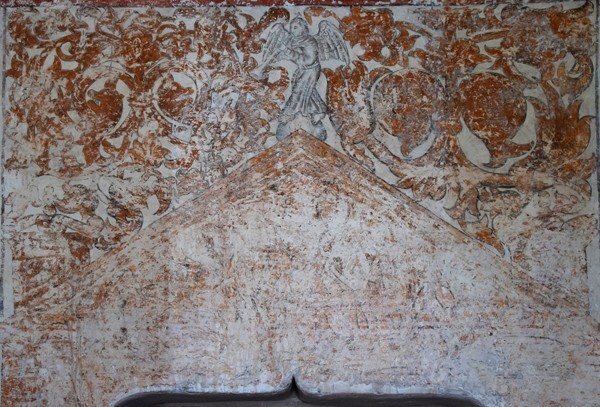 Cloister portal mural - Cloister murals