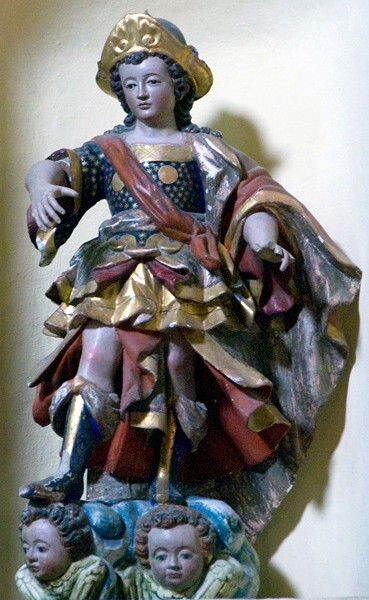 Nave statue, St. Michael Archangel - SS Pedro y Pablo, Tercera Orden