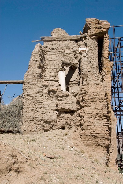 Façade (lateral view) - Nuestra Señora del Pilar y Santiago (ruins)