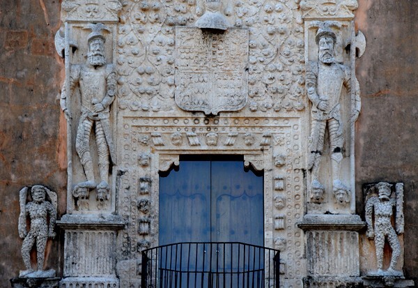 Casa de Montejo, façade, second story - Casa de Montejo