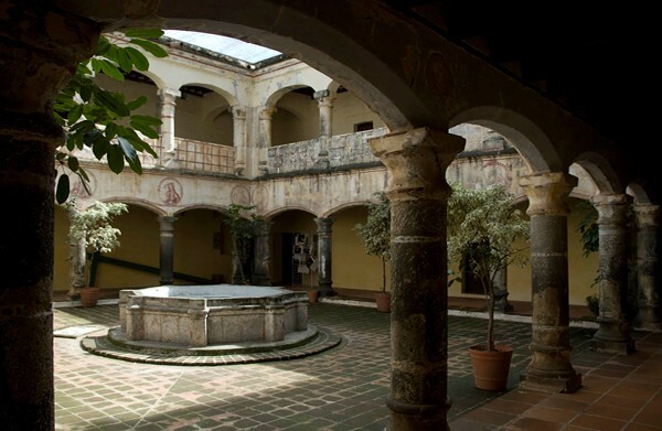 Tochimilco, Puebla, Asunción de Nuestra Señora, cloister - Tochimilco, Puebla