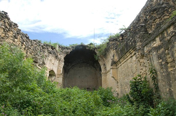 El Calvario, nave - Achiutla, Oaxaca