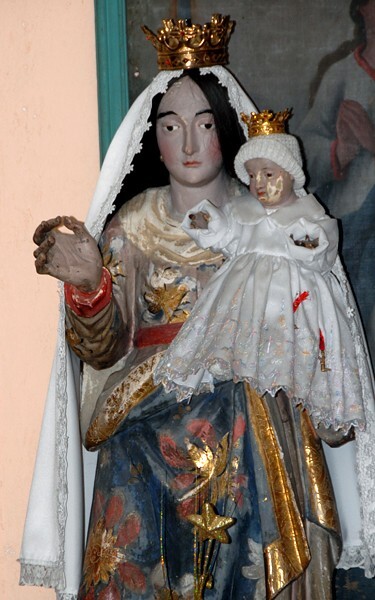 Sacristy sculpture, Our Lady of the Rosary - San Miguel Tecamachalco