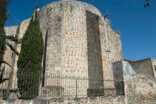 Santiago, apse - Copándaro, Michoacán