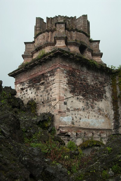 San Juan Bautista, bell-tower - Parangaricutiro, Michoacán