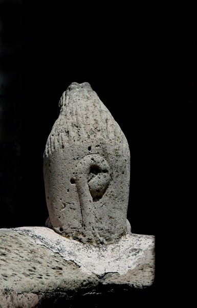 San Agustín, cloister fountain lion - San Agustín