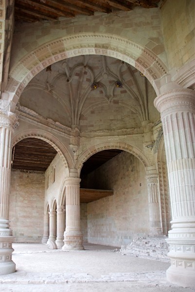 Capilla abierta, a,rches & rib vault - Capilla abierta