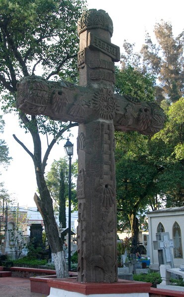 San José, El Coporito, atrial cross, front - Cuautitlán, México