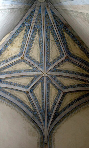 Sacristy, ribbed vault - San Pablo, nave, sacristy & cloister