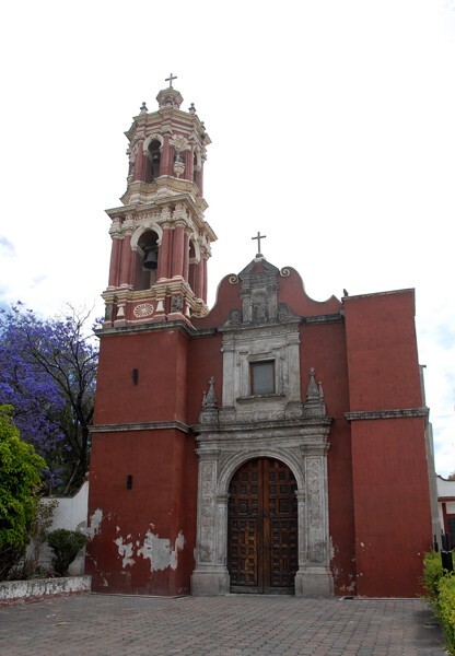 Façade & bell-tower - San Bartolomé Atepehuacán