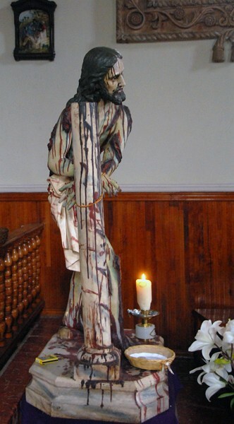 Santiago Apóstol, Christ at the Column - Uruapan, Michoacán