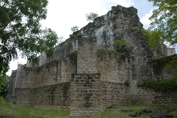Exterior nave & apse - Copanaguastla (ruins), Chiapas