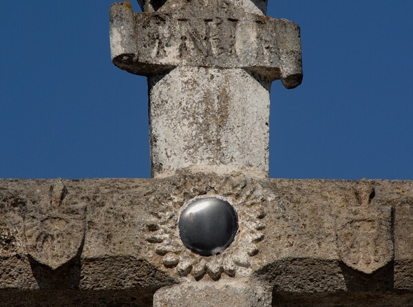 15_San Felipe de los Alzati, Michoacán, San Felipe, atrial cross fron - San Felipe de los Alzati, Michoacán