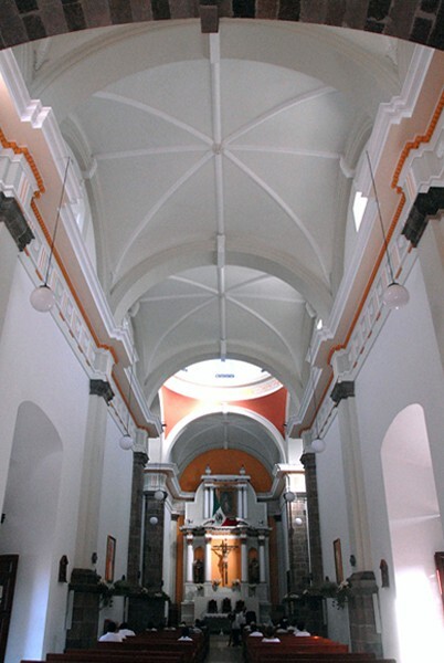 San Miguel del Espiritú Santo, nave - Comala, Colima