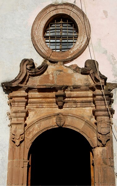 Nuestra Señora de la Salud, bell-tower portal - Pátzcuaro, Michoacán