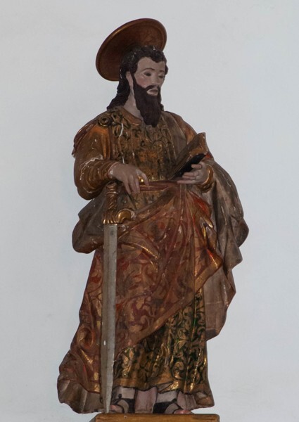 Sanctuary statue, St. Paul - SS Pedro y Pablo