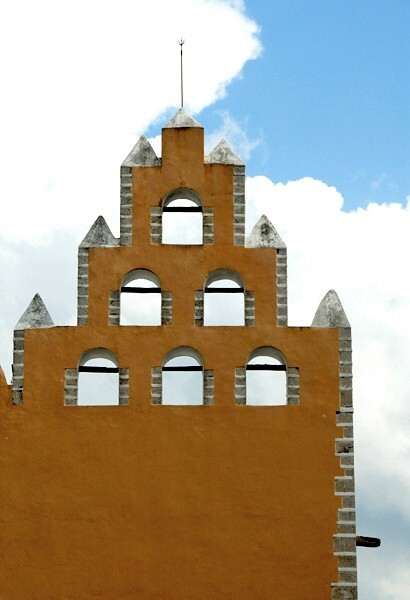 Mocochá, Yucatán, La Purísima Concepción, espadaña - Mocochá, Yucatán